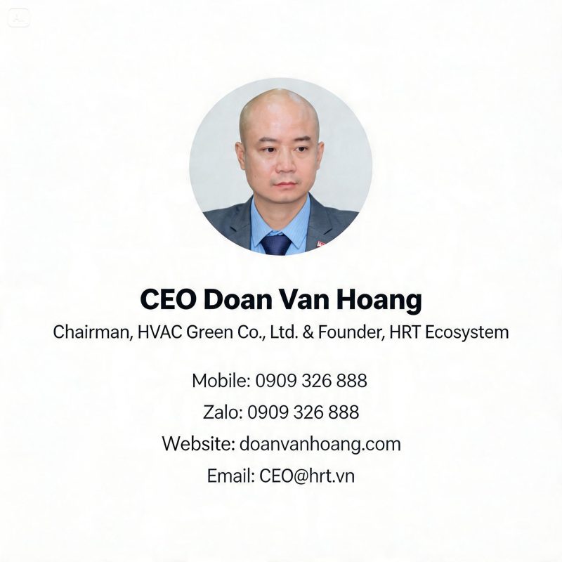 HVAC Green – Hành Động Để Thành Công Với Giải Pháp HVAC Tiết Kiệm Năng Lượng Chuẩn ESG